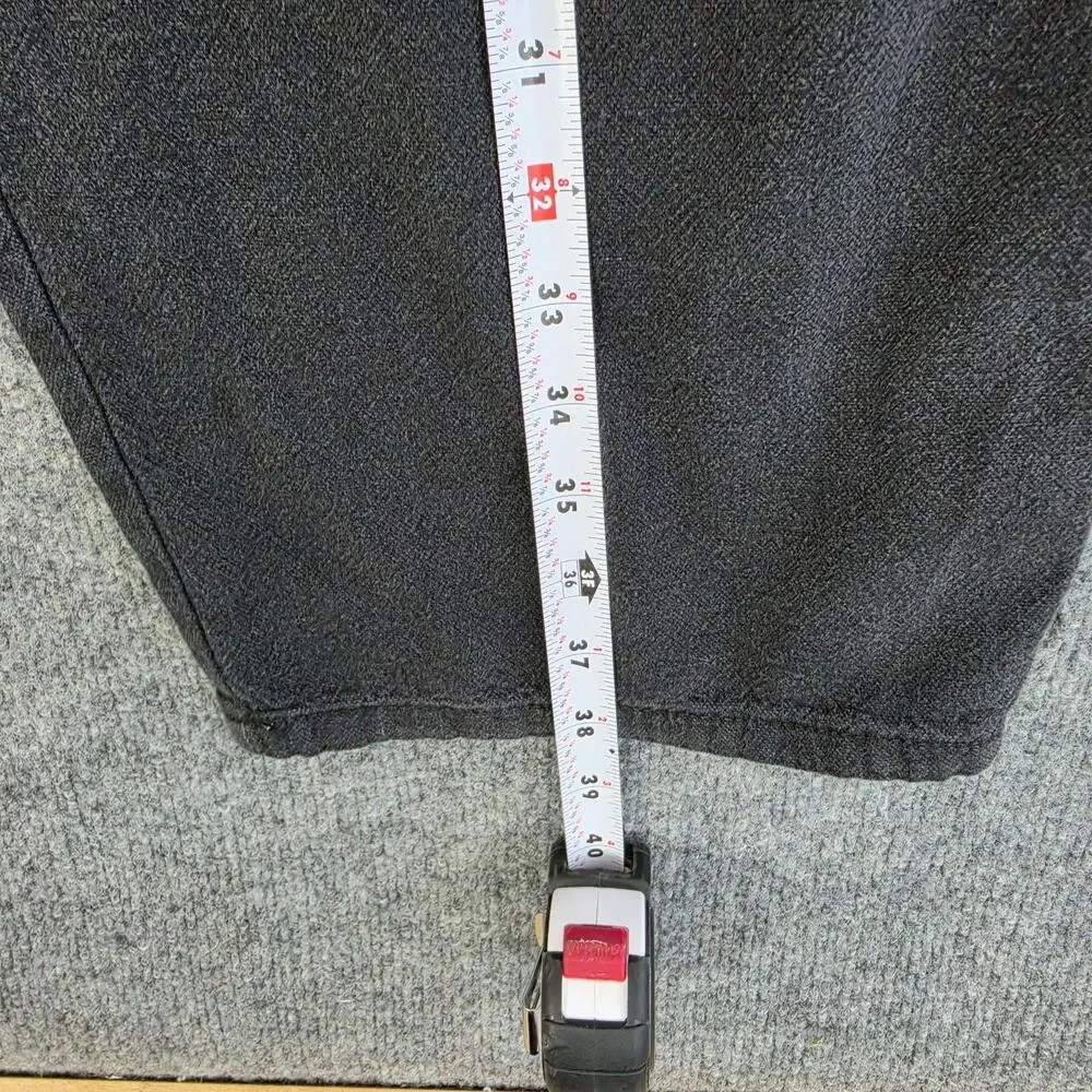 Dr. Collectors Pants Men Medium Teddy Forever Pleated Gray Linen Sweatpants USA
